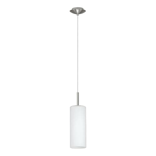 EGLO Pendellampe Troy 3, 1 flammige Pendelleuchte, Material: Stahl