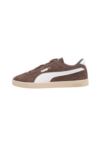 PUMA Puma Club II, Scarpe da Ginnastica Unisex - Adulto, Flat Bronze Puma White Puma Gold, 42 EU