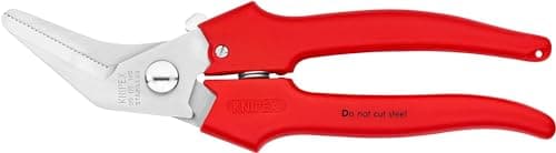 KNIPEX Tijeras universales con revestimiento de plástico 185 mm, 95 05 185