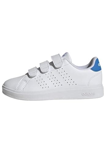 adidas Mixte Enfant Advantage Base 2.0 Children Shoes, FTWR White/FTWR White/Lucid Ray Blue, 30 EU