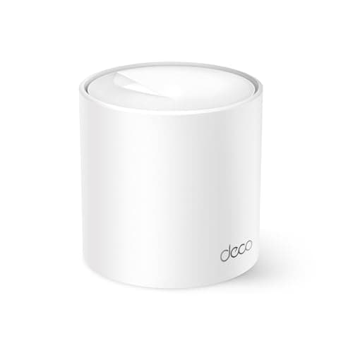 TP‑Link Deco X1500(1-Pack) – Sistema Wi‑Fi 6 Mesh AX1500, Doble Banda 1,5 Gbps, Wi‑Fi 6 AI, Cobertura hasta 360 m² (2 Unidades), OFDMA & MU‑MIMO, WPA3, App Deco