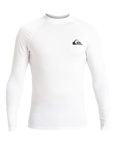 Quiksilver Everyday - Langärmliges Surf-T-Shirt mit UPF 50 - S - Weiss.