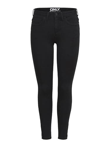 ONLY Damen Onlkendell Eternal Ankle Black Noos Jeans, Schwarz, XS / 32L EU