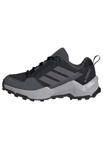 adidas Unisex Kinder Terrex AX4R Hiking Shoes, Core Black/Grey Four/Grey Six, 31 EU