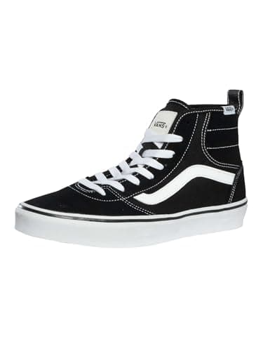 Vans Ashwood Hi Decon - Tenis para hombre, negro/blanco, talla 36, negro y blanco, 39 EU