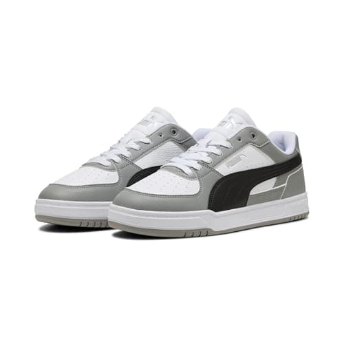 Puma Unisex CAVEN III Sneaker, Bianco Nero Grigio Echo, 47 EU