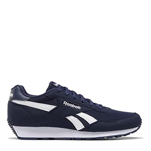 Reebok Rewind Run, Zapatillas Unisex adulto, Vector Navy White Vector Navy, 45 EU