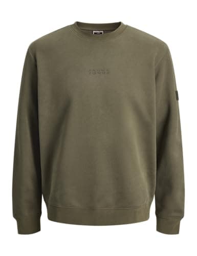 JACK & JONES Jcopoint Sweat Badge Crew Neck Bf