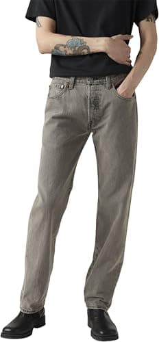 Levi's Uomo 501 Original Fit Jeans, Walk Down Broadway, 33W / 32L