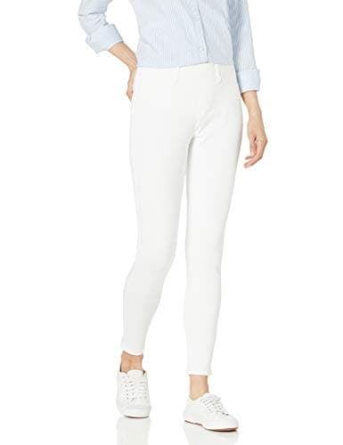 Amazon Essentials Jeggings Ajustados de Punto Elástico (Disponibles en Tallas Grandes) Mujer, Blanco, XS Largo
