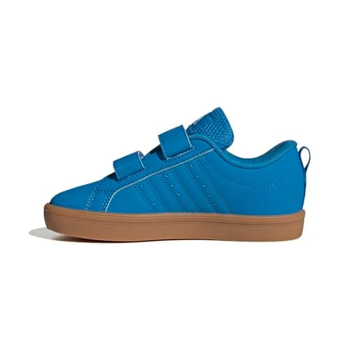 adidas Mixte Enfant Vs Pace 2.0 Hook and Loop Kids Shoes, Bright Blue/FTWR white/GUM10, 35 EU