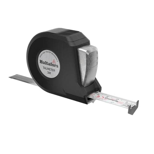 Cinta de medición Talmeter de 3 metros I Hultafors I Clase de precisión II I Made in EU I Cinta de medición 7 en 1 con función única de medición y marcado I 359203