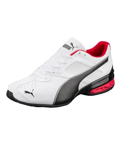 PUMA Homme Tazon 6 Fm Baskets, Puma White Puma Black Puma Silver, 40 EU