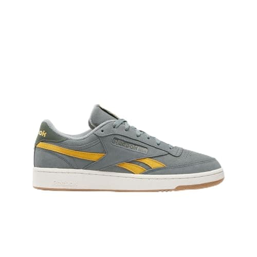 Reebok Club C Revenge, Scarpe da Ginnastica Unisex - Adulto, Darkfog Gritgold Chalk, 39 EU