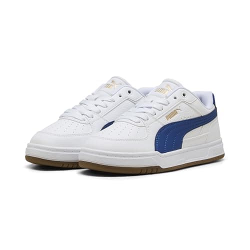 PUMA Sneakers Caven III per Ragazzi 38.5, White Clyde Royal Gum Blue Beige