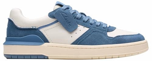 Clarks Courtlite2 Lo Mens Blue Combi, 9.5