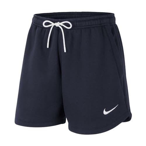 Nike CW6963-451 W NK FLC PARK20 Short KZ Pantaloni Sportivi Donna Obsidian/White/White XS