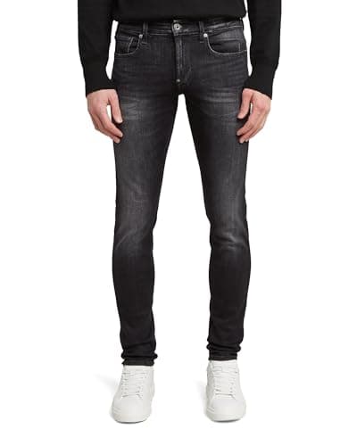 G-STAR Homme Jean Revend Skinny, Bleu (medium aged faded 51010-A634-A592), 36W / 30L