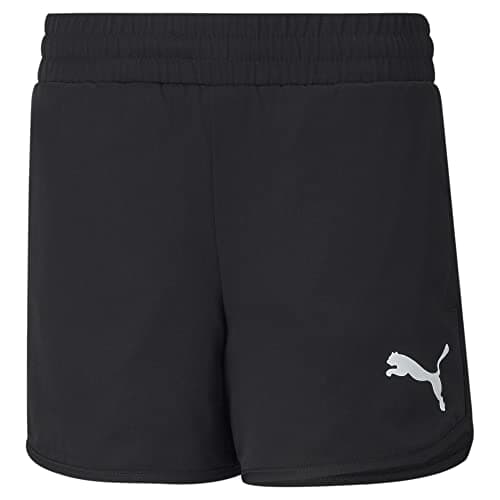 PUMA Mädchen Shorts Active Shorts G, schwarz, 110