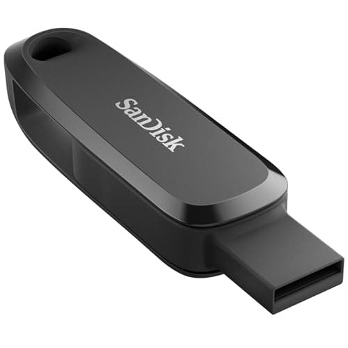SanDisk Phone Drive 512 Go Clé USB (2-en-1 iPhone Stockage, pour appareils USB Type-C/USB Type-A, pour Smartphones, Tablets, Mac et Computers) Sauvegarde Automatique, Rescue Pro Deluxe, Noir