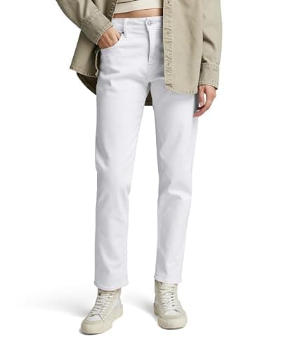G-Star Femme Jean Kate Boyfriend, Blanc (paper white gd D15264-C301-G547), 27W / 32L
