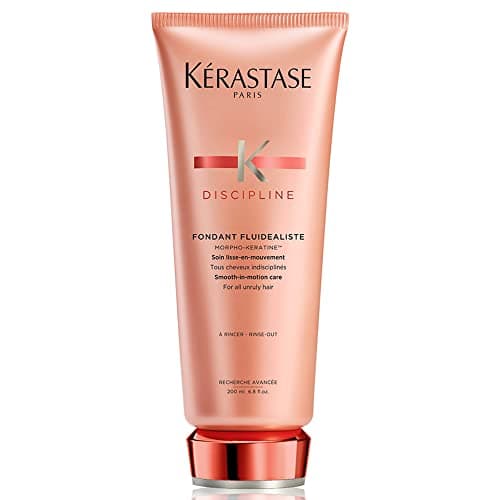 Kérastase Haarspülung für widerspenstiges Haar, Glättend mit Anti-Frizz Effekt, Fondant Fluidéaliste Conditioner, Discipline, 200 ml