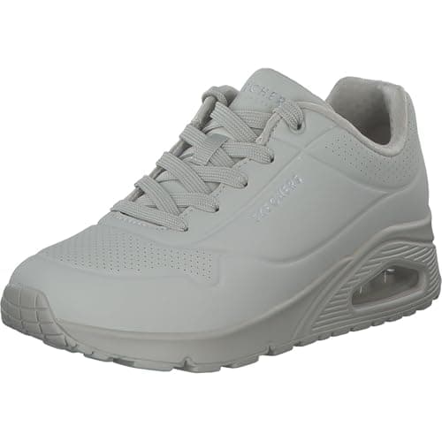 Skechers Uno, Zapatillas Mujer, Off White Durabuck, 36.5 EU