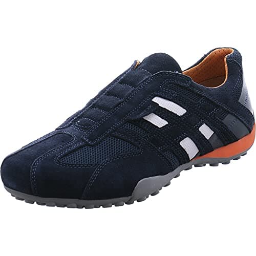 Geox Herren Uomo slange L Sneakers, Navy, 46 EU