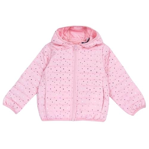Chicco, Giubbotto Bambina, Giubbino 120 g, con Cappuccio e Pratica Chiusura a Zip, Lavabile in Lavatrice, Abbigliamento Bambina, Designed in Italy
