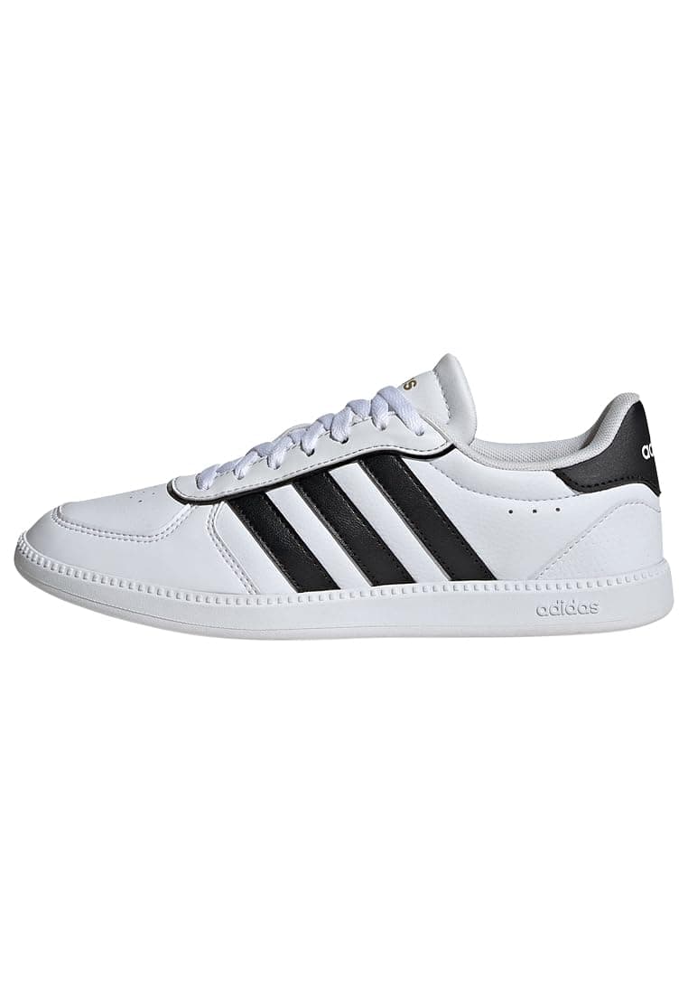 adidas Damen BREAKNET Sleek Shoes, FTWR White/core Black/Gold met., 42 2/3 EU