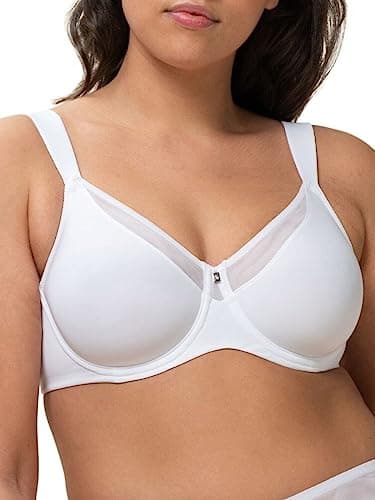 Triumph True Shape Sensation W01 Minimizer bra Femme, WHITE, 95E