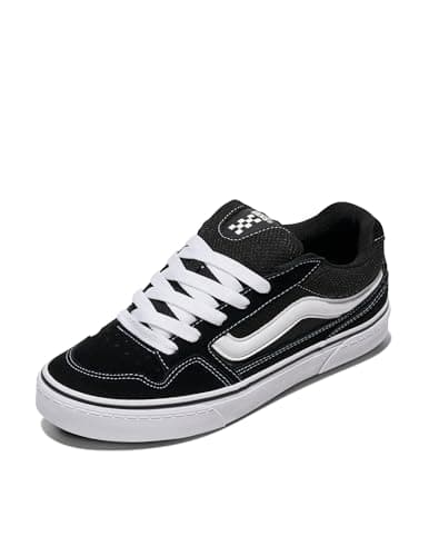 Vans Caldrone, Scarpe da ginnastica Uomo, Suede Mesh Black White, 39 EU