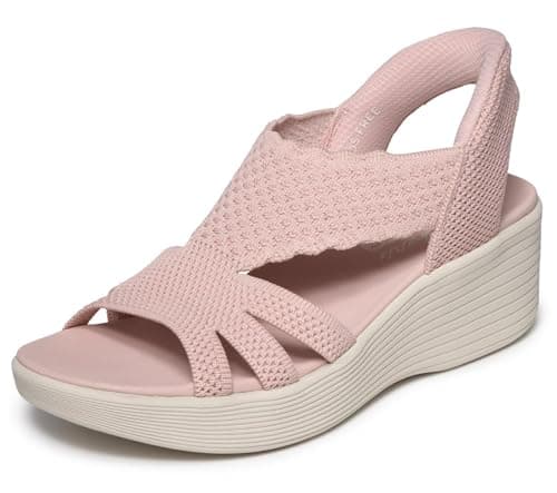 Skechers Parallel Lite Summer Invite Sneaker, da Donna, Rosa Cipria, 39