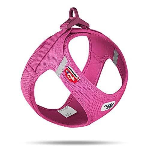 Vest Harness curli Clasp Air-Mesh Fuchsia L