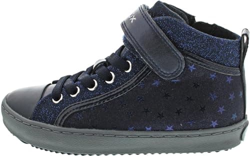 Geox Fille J Kalispera Girl I Sneakers, Navy, 25 EU