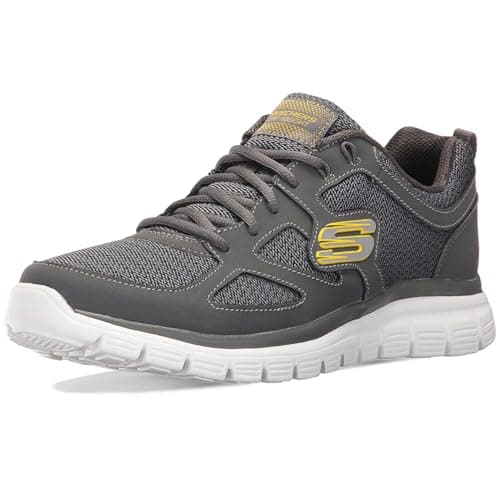 Skechers Burns- Agoura Hommes Baskets, Grey, 42 EU