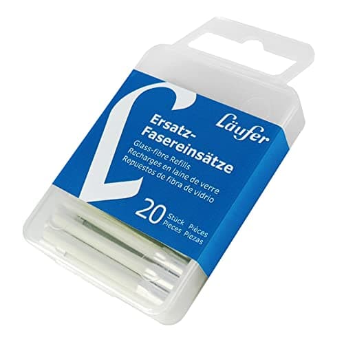 Läufer 10200 mines de recharge pour le crayon à gomme en fibre de verre, 20 pinceaux de recharge