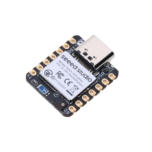 Seeed Studio XIAO BLE Sense nRF52840 – Prend en Charge Arduino/MicroPython/CircuitPython – Bluetooth 5.0 NFC avec antenne intégrée, microcontrôleur avec IMU 6 Axes et Microphone PDM