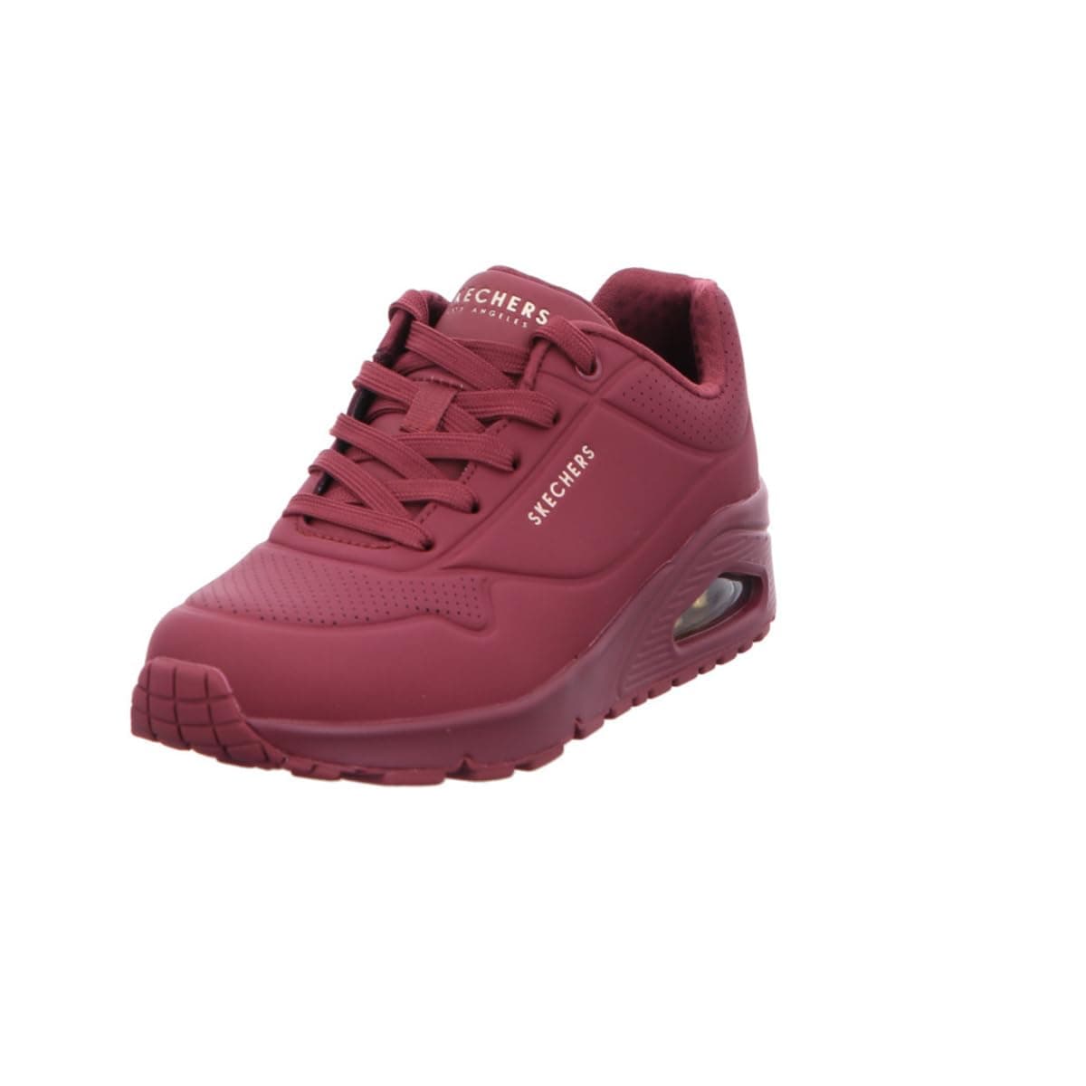 Skechers Uno Stand On Air, Scarpe da ginnastica Donna, Plum Durabuck Mesh, 37.5 EU