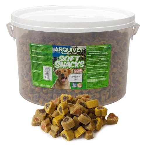 Arquivet Soft Snacks Corazones Mix, 4.8 kg (Paquete de 1)