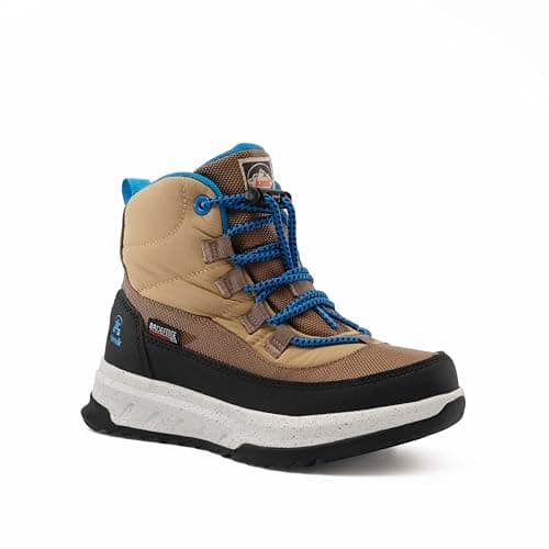 Kamik STROMY MID2 - Botas unisex (talla 34), color beige, marrón, 34 EU