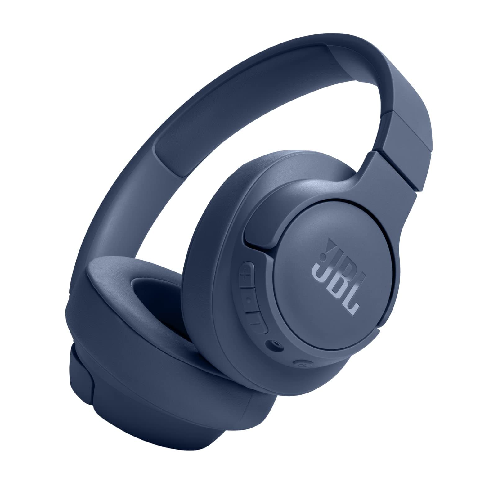 JBL Tune 720 BT Wireless Over-Ear-Kopfhörer – Mit JBL Pure Bass Sound, Bluetooth und leichtem, faltbarem Design – Bis zu 76 Stunden Musikwiedergabe – Blau