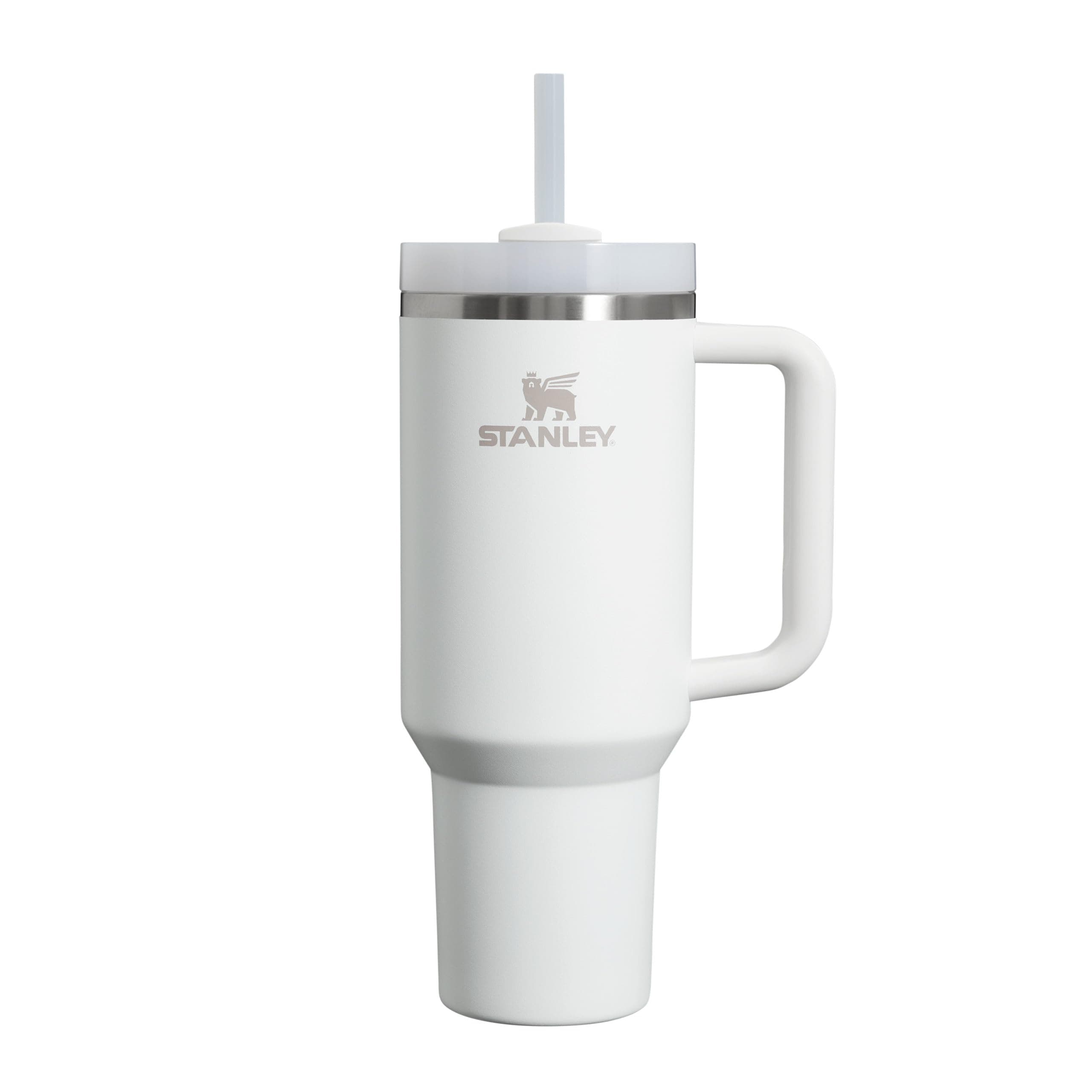 STANLEY Quencher H2.0 FlowState Mug Isotherme avec Paille 1.2L - Froid Pendant 11 Heures - Glacé Pendant 48 Heures - Thermos Lavable au Lave-Vaisselle - Gourde Inox Sans BPA - Frost