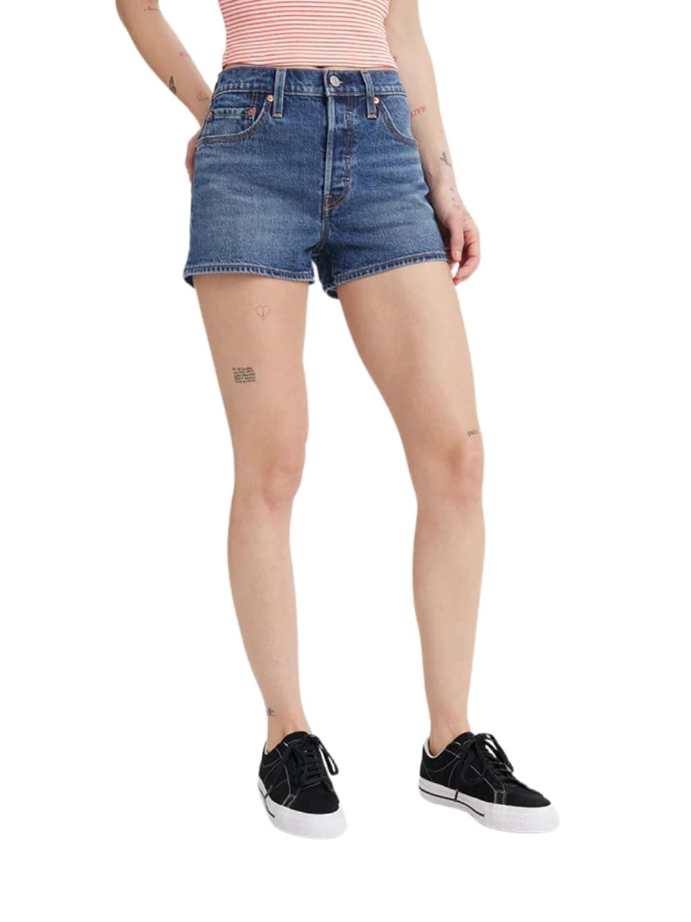 Levi's 501 Original Broken Midnight No D Short, Broken Midnight No D, 28 W