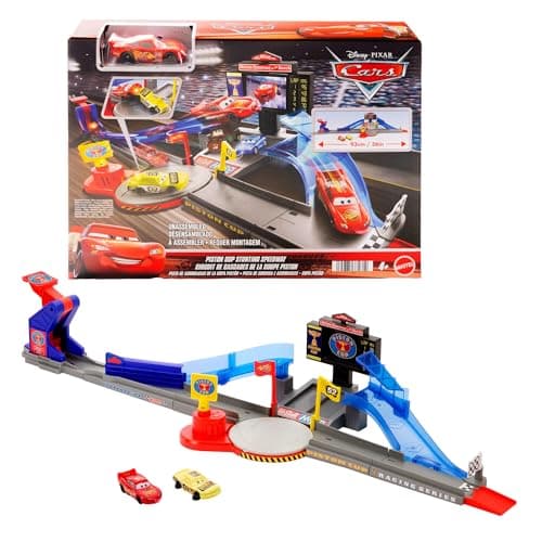 Mattel Disney y Pixar Cars Copa Pistón Stunting Speedway Set