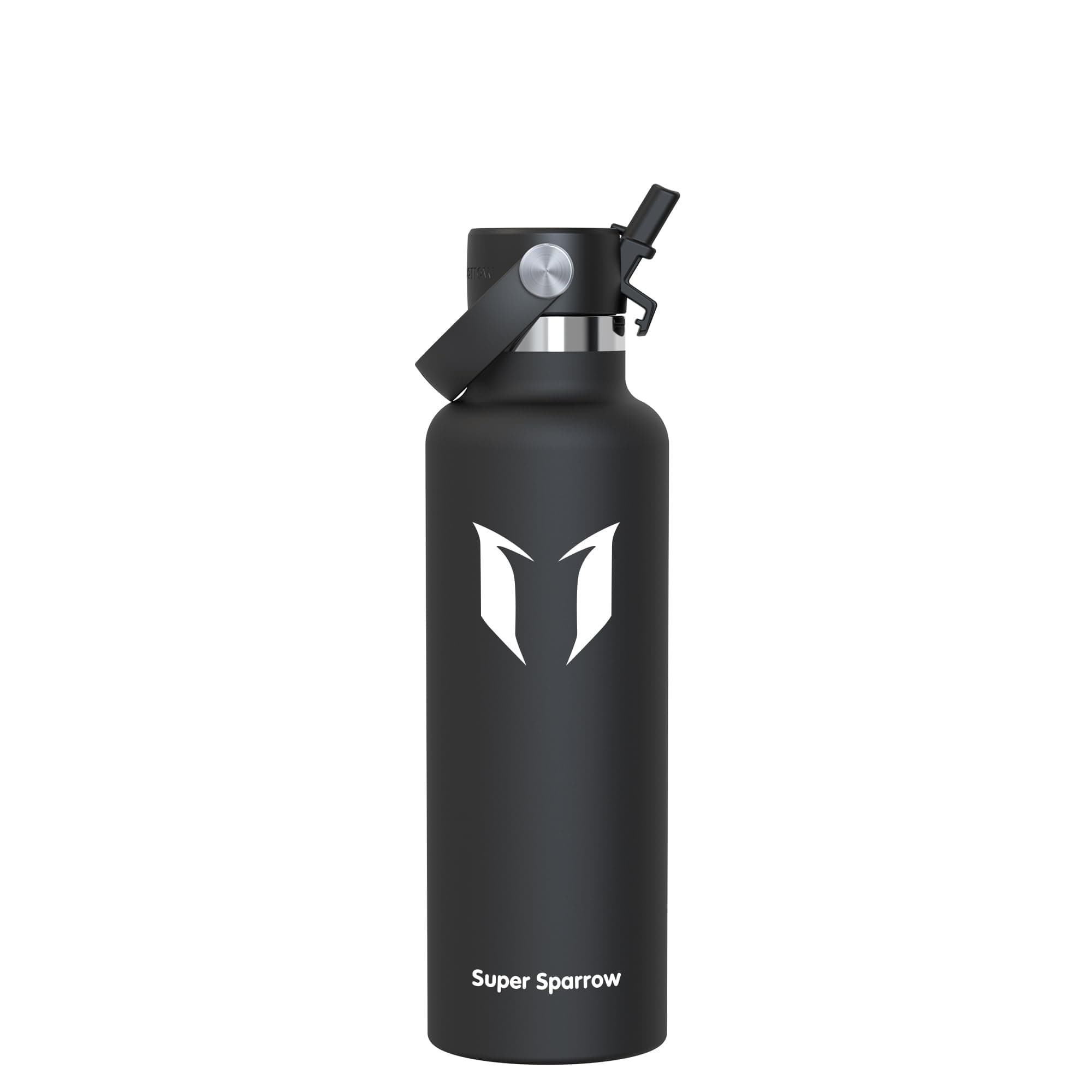 Super Sparrow Borraccia Termica, Acciaio Inox Bottiglia Termica - 750ml - Senza BPA Borracce, Borraccia Bambini per Scuola, Sport, Campeggio, Yoga, Palestra, Ciclismo