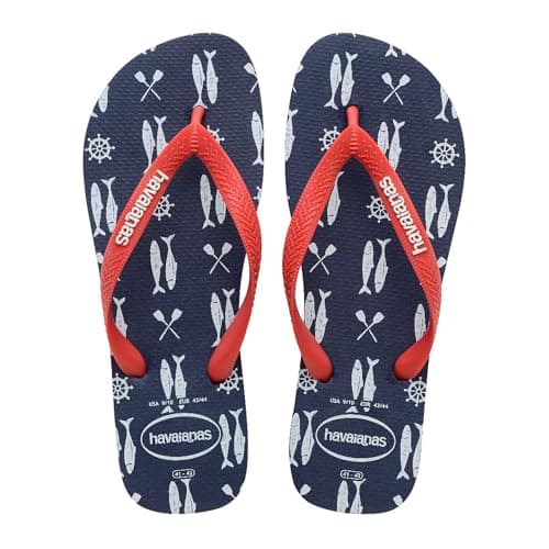 Havaianas Top Nautical Uomo FlipFlop Navy/Red Ruby 43 EU