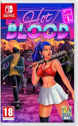 Hot Blood (Nintendo Switch) Game including 2 keyrings