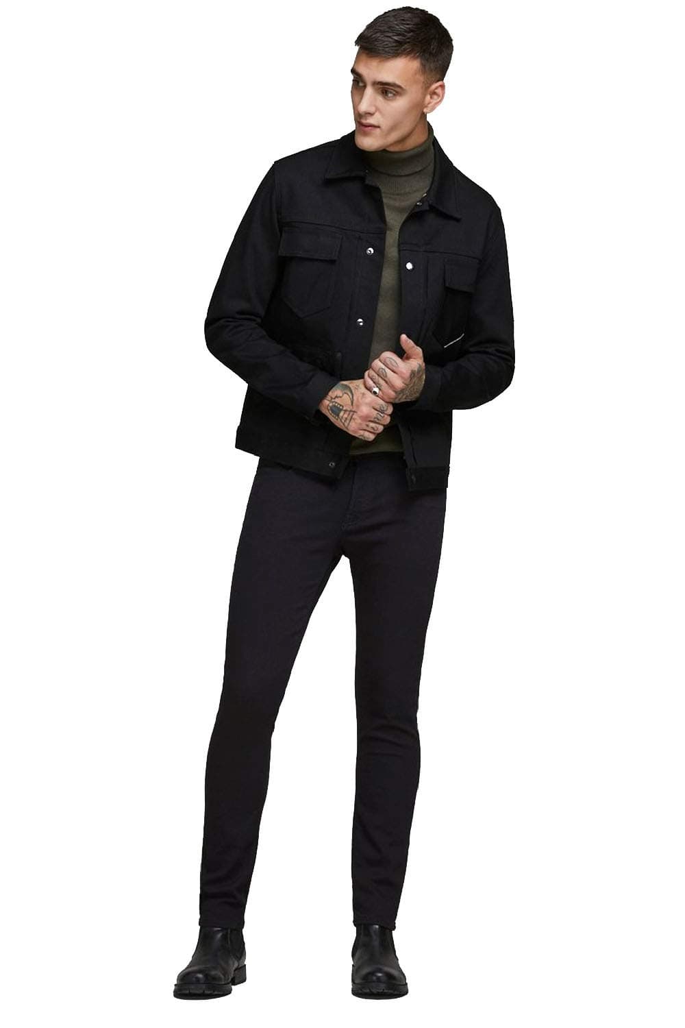 JACK & JONES Male Slim Fit Jeans JJIGLENN JJORIGINAL CB 816 NOOS Slim Fit Jeans