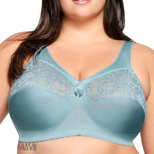 Glamorise Magiclift Original Support Bra Wirefree #1000, Reggiseno a Coppa Piena Donna, Glacier, 5H
